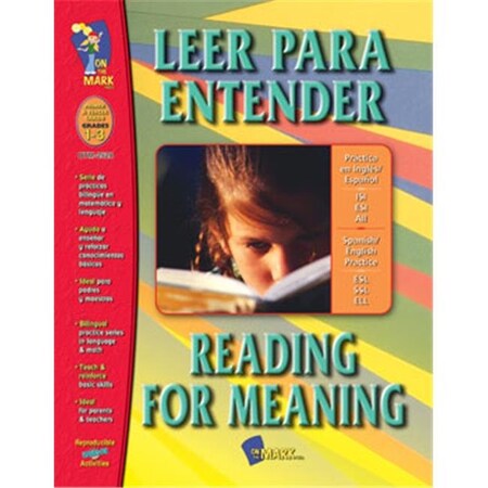 On The Mark Press On The Mark Press OTM2528 Leer para Entender-Reading for Understanding - A Bilingual Skill Building Workbook OTM2528